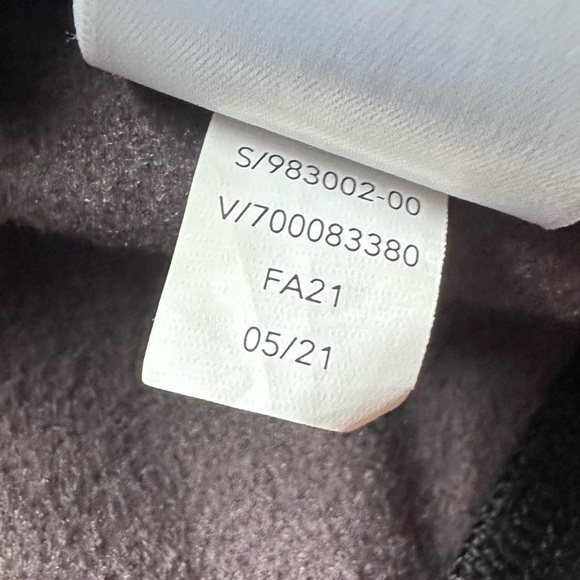 Athleta Triumph Full Zip Jacket Black Camo Sz 1X - Picture 6 of 13